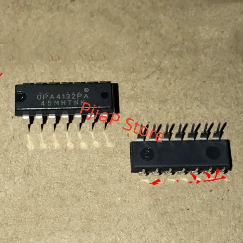 5pcs 100% New Original    OPA4132PA   DIP14