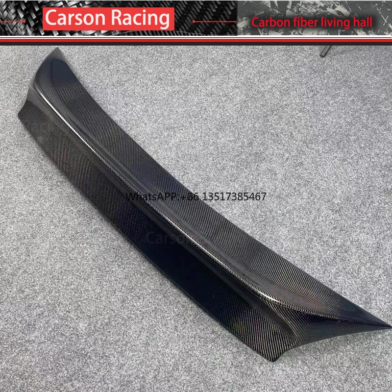 High Quality Real Carbon Fiber Spoiler Wing Trunk Lip for 2009-2016 Porsche for Panamera 970 Stylish Rear Boot Cover Car Styling