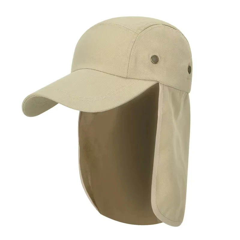 Outdoor Hiking, Travelling Fishing Hat,Sun Cap With Sun Protection and Neck Flap,for Man and Women