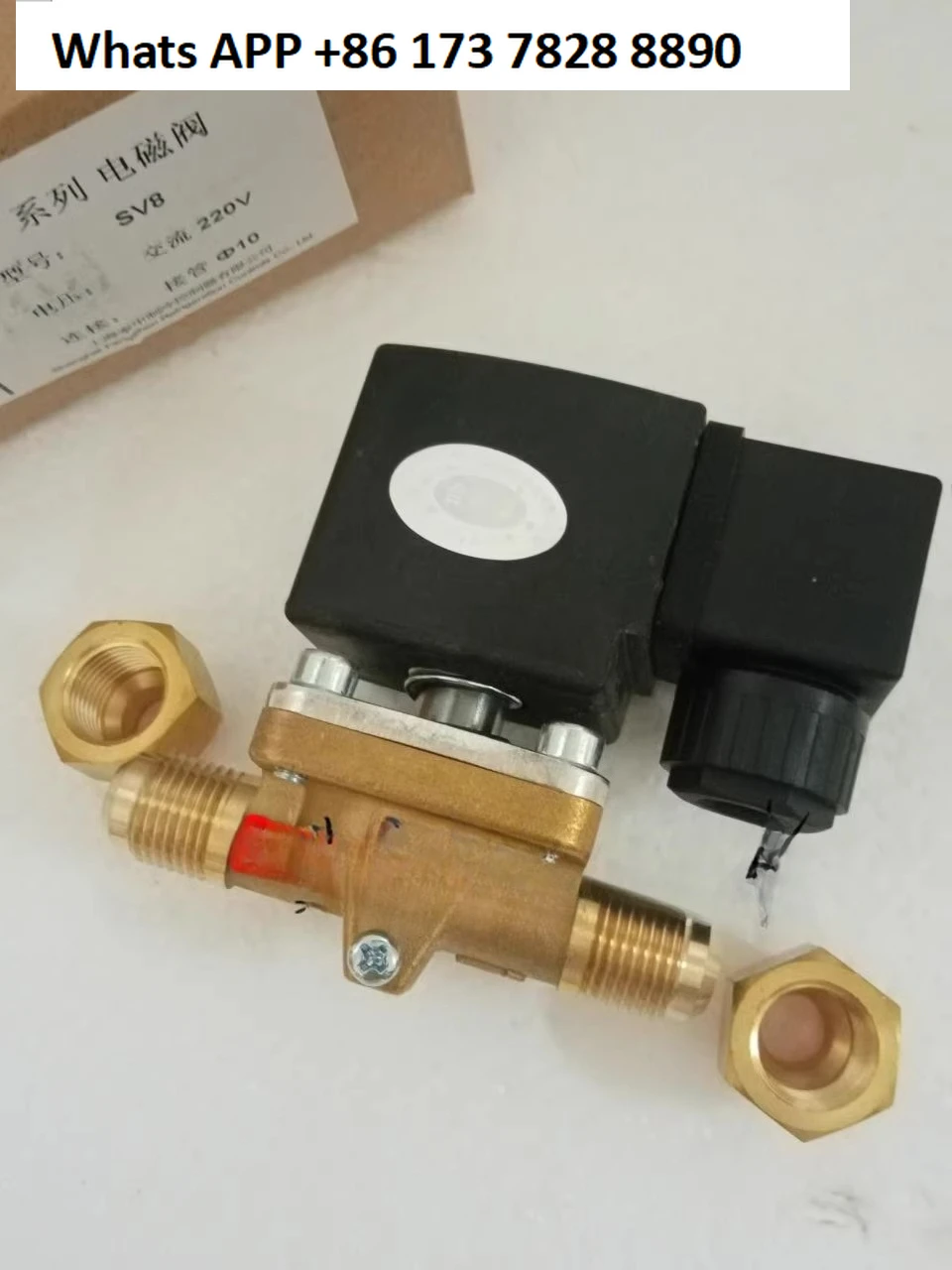 

электромагнитный клапан, электромагнитный клапан подачи охлаждающей жидкости SV8 SV8W интерфейс 10 мм/3/8