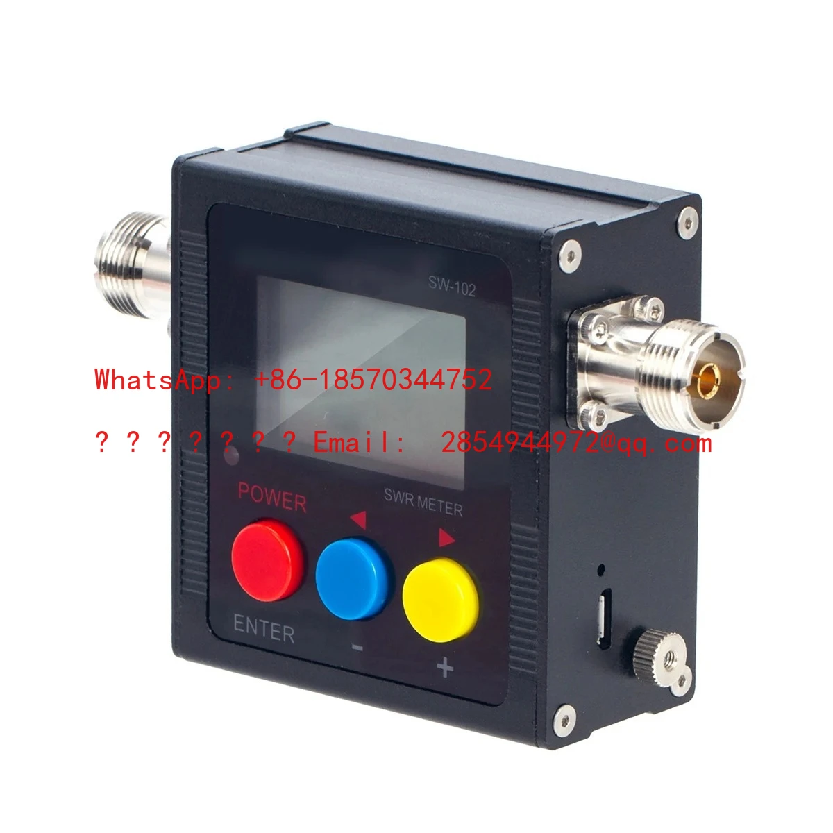 L     Standing Wave Meter SW-102 Test Antenna Standing Wave Power Test Meter