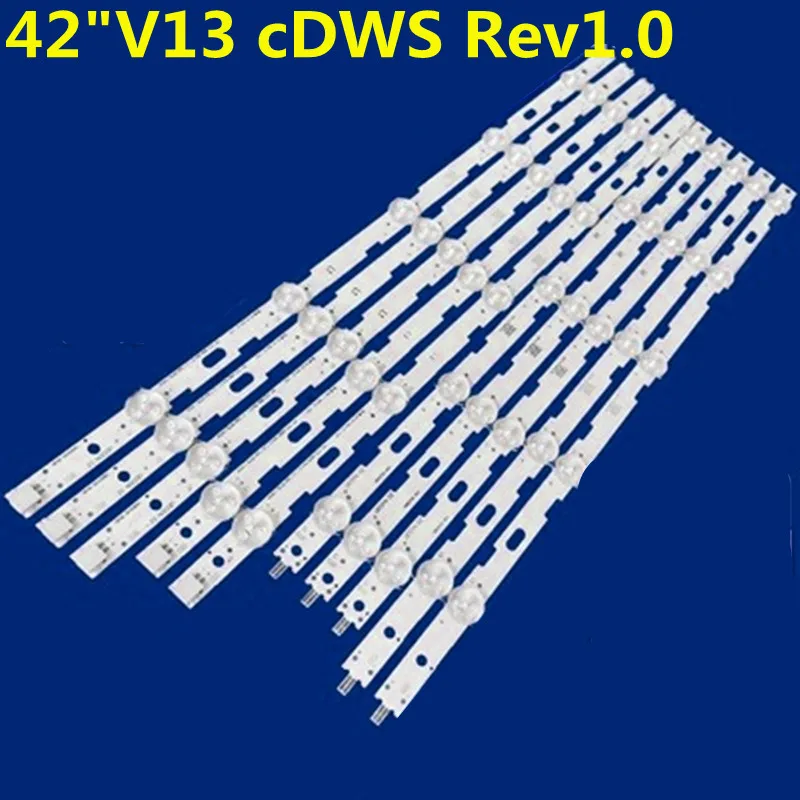 LED Backlight Strips For 42 V13 cDMS Rev1.0  42LN541C 42LN549E 42LN549C 42LN542V 42LN575S 42LA615V  TH-42LRU60 TH-42LRU6