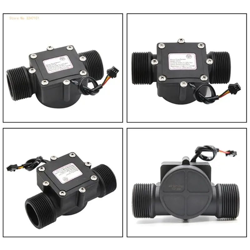 Water Liquid Flowmeter Water Fluidmeter for Industry Landscape Irrigation Dropship