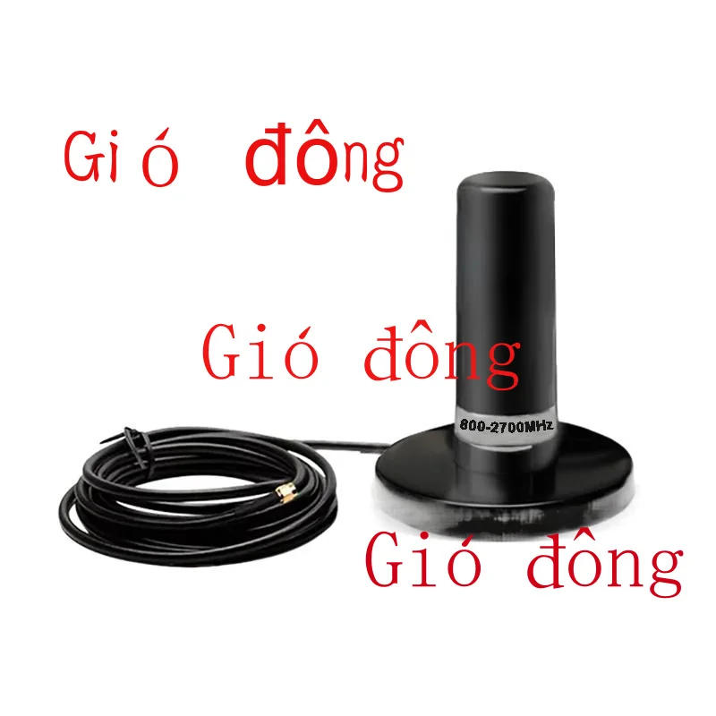 عالية الطاقة GSM 2G 3G 4G سيارة في الهواء الطلق مقاوم للماء كسب 35dbi كبير المغناطيسي تشاك قاعدة محطة هوائي N-J SMA-J RG58 3m كابل