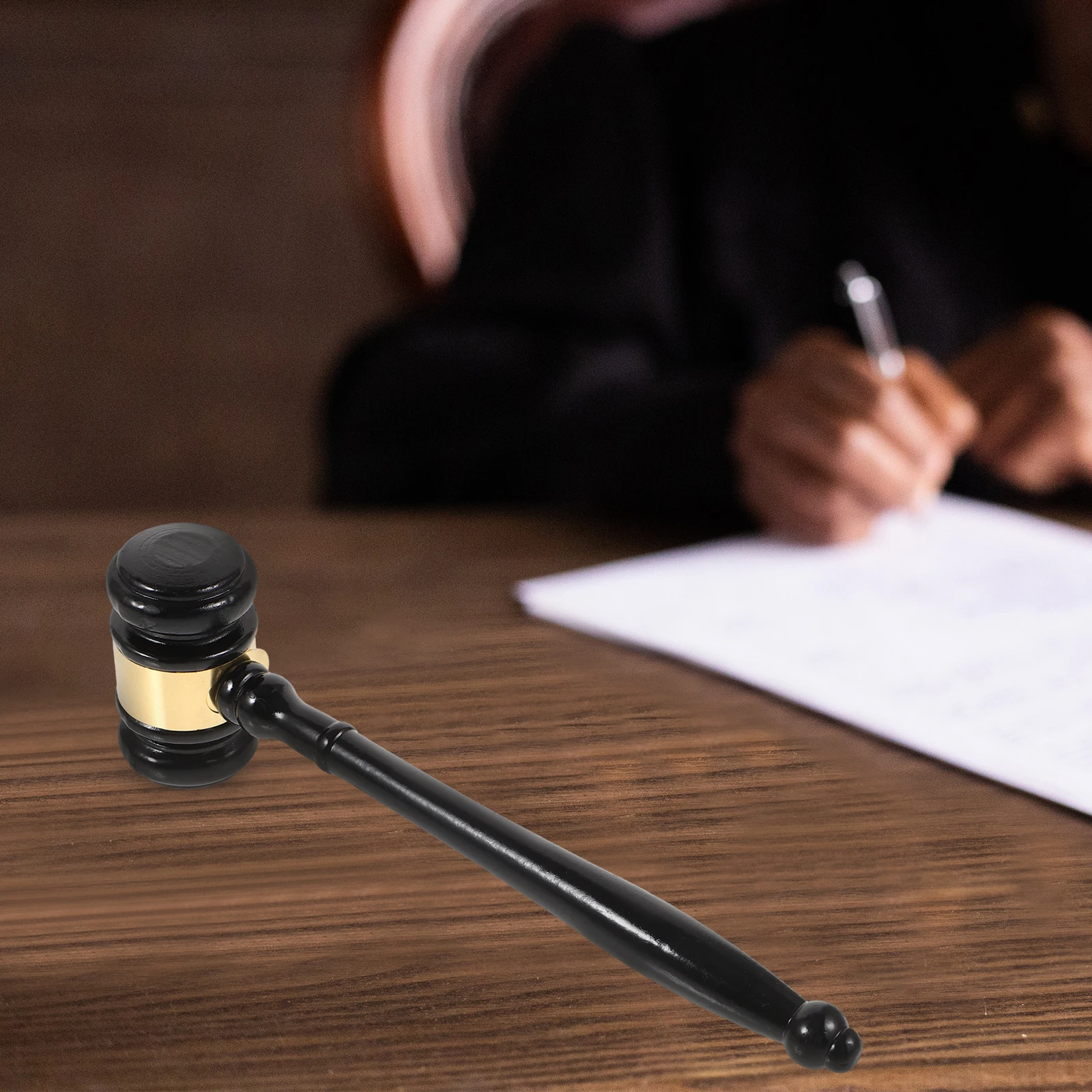 

Premium Judge Gavel Wooden Auction Hammer for Court Use Solid Build Portable Convenient for Lawyer Executive Lawyer Gavel
