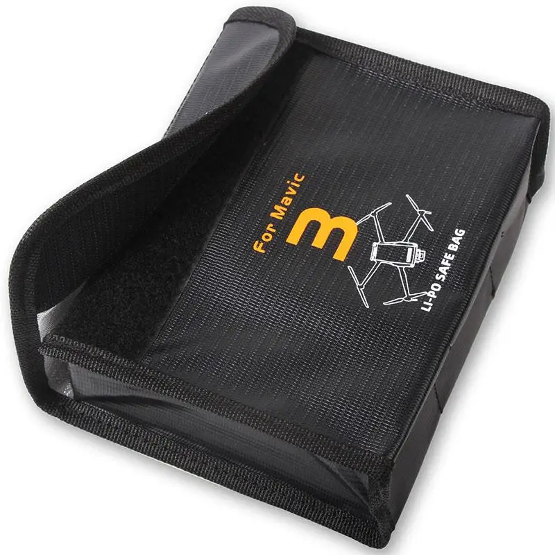 VOLODYMYR Lipo Battery Safe Bag Fireproof Safety Charging Storage Bag Compatible with DJI Mavic 3/3 Pro / 3 Classic RC Drone - Image 3