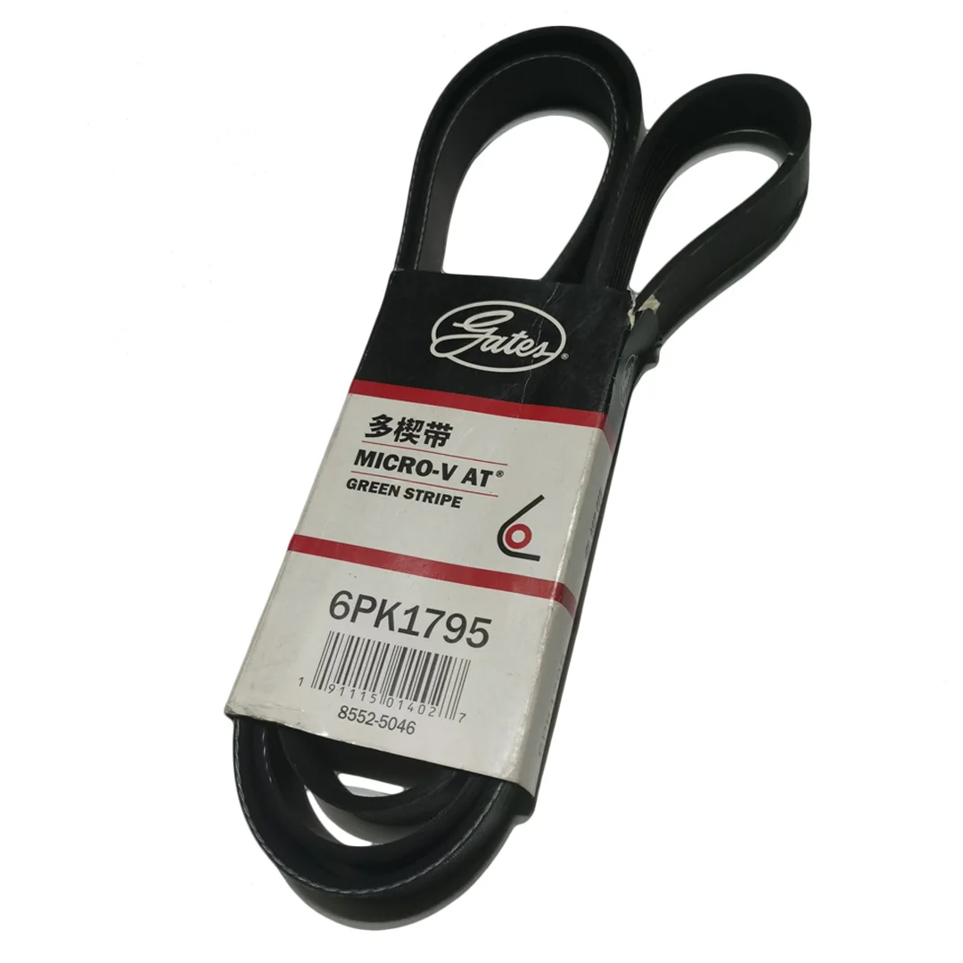 

Auto Generator Belts 6PK1795 for Buick Excelle GT XT & Chevrolet Sail Aveo Cruze Cavalier 1.5L L2B Air Conditioning Engine Belt