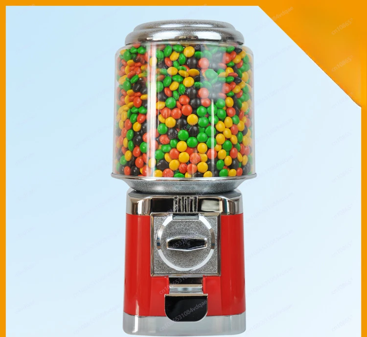 Candy vending machine coin operated pinball machine, base support, excluding balls