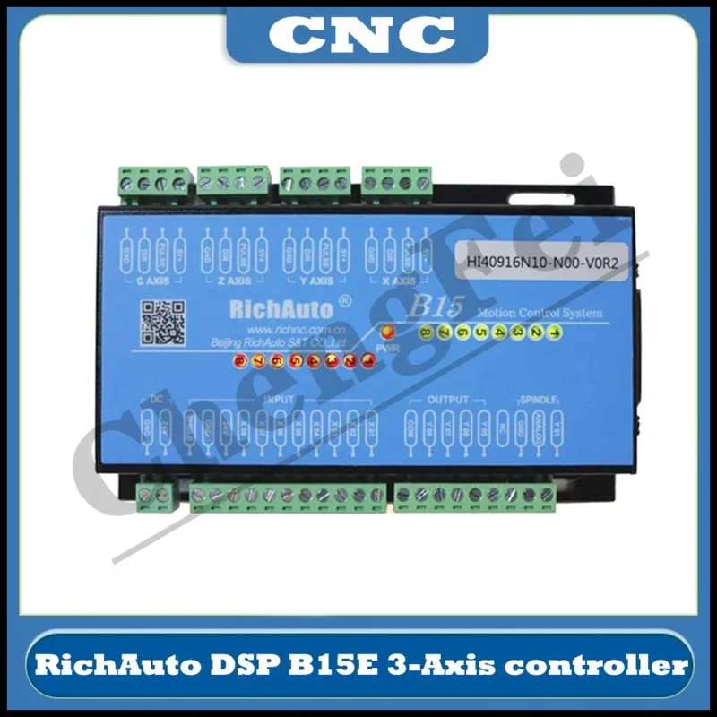 RichAuto DSP Cylindrical Multi-Axis CNC USB Controller B15E B15S 3axis Offline Motion Control System Cyclmotion