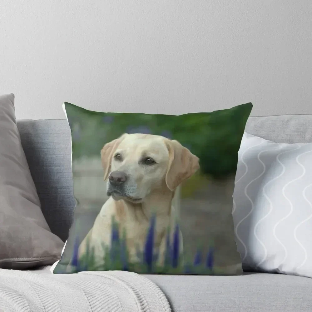 

yellow labrador Throw Pillow Luxury Pillow Cover covers for pillows Sofa Covers luxury decor pillow