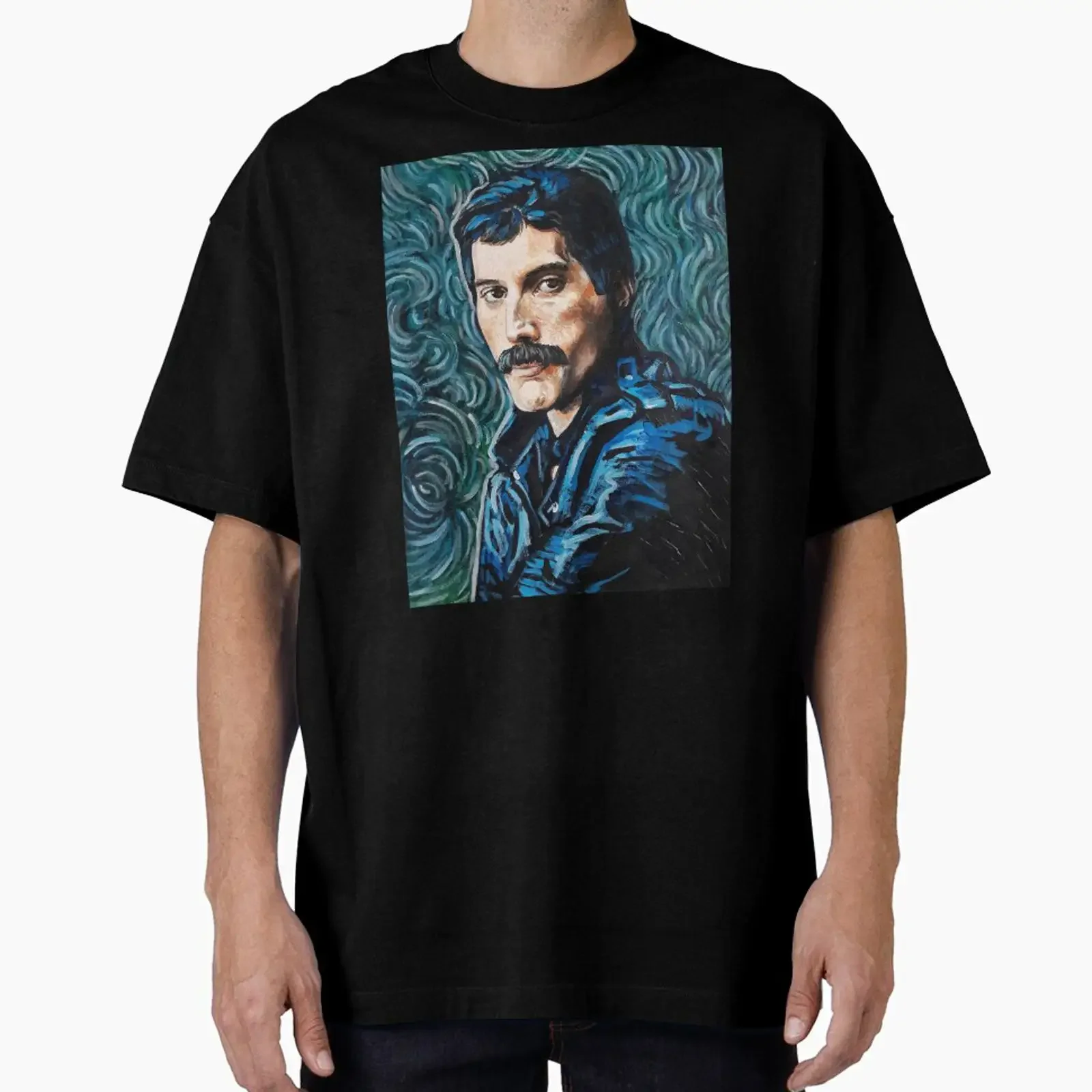 Dancing of The Colours designed and sold by Dee J Moore Art vintage Washed Soft Casual homme Slightly Breathable