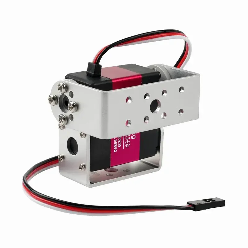 35kg.cm Roboter Digital RC Servo High Torque Metal Gear 4,8-6,8V Wasserdichte U-Halterung 180/270 Grad für Roboterarm-Servomotor