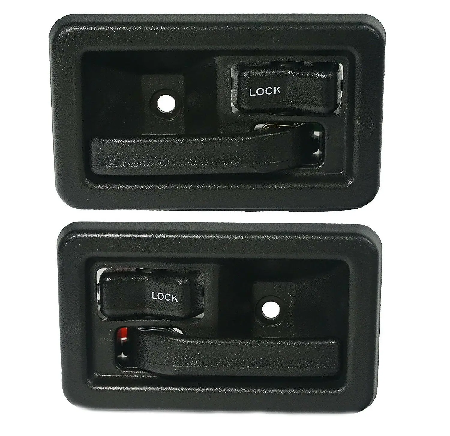 Inside Door Handles Interior Pair Left & Right 55176477AB 55176476AB for 1987-2004 Jeep Wrangler YJ TJ