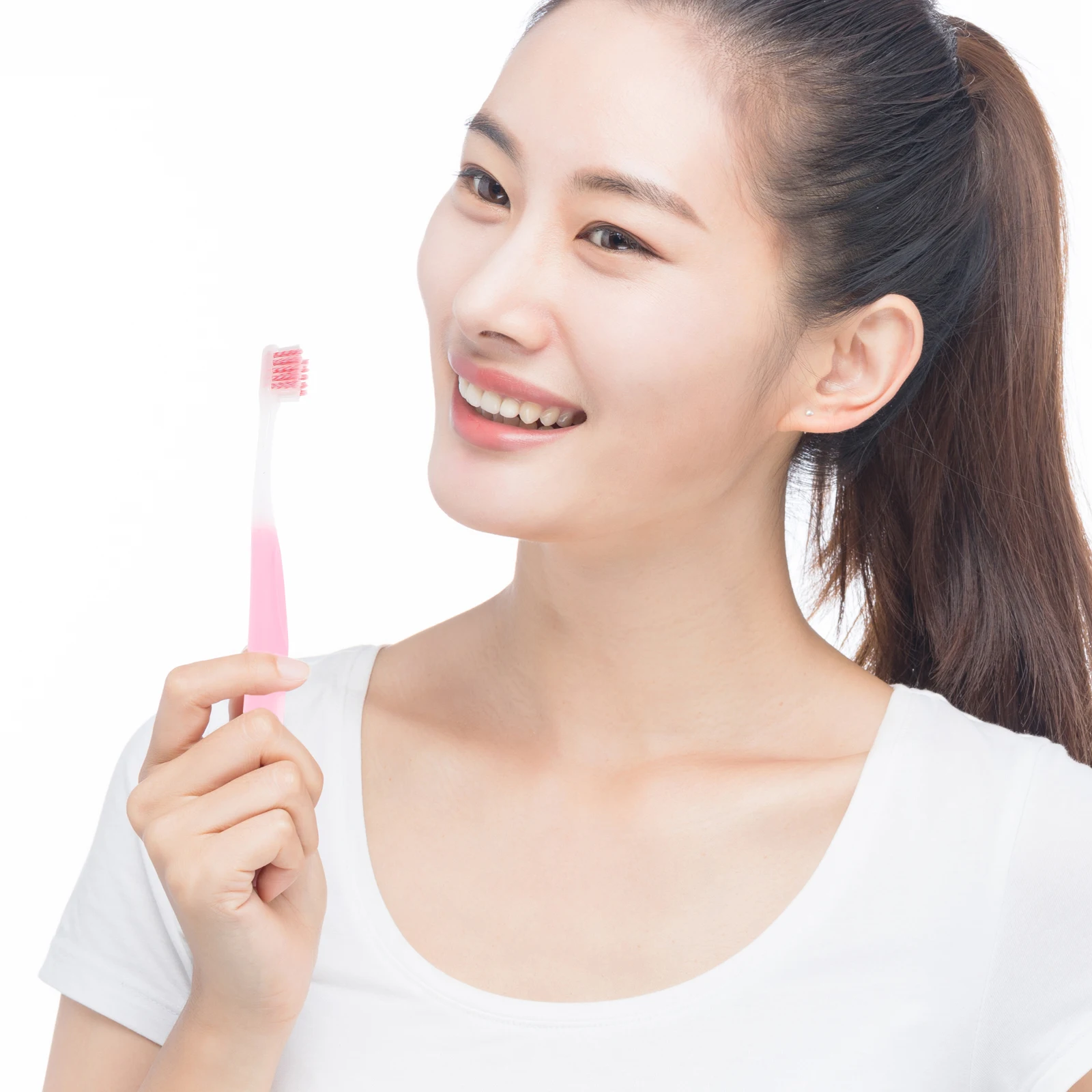 

5pcs Portable Toothbrush For Braces Wear-Resistant Orthodontic Brush Household Travel Accessory Oral Cleaning Tool