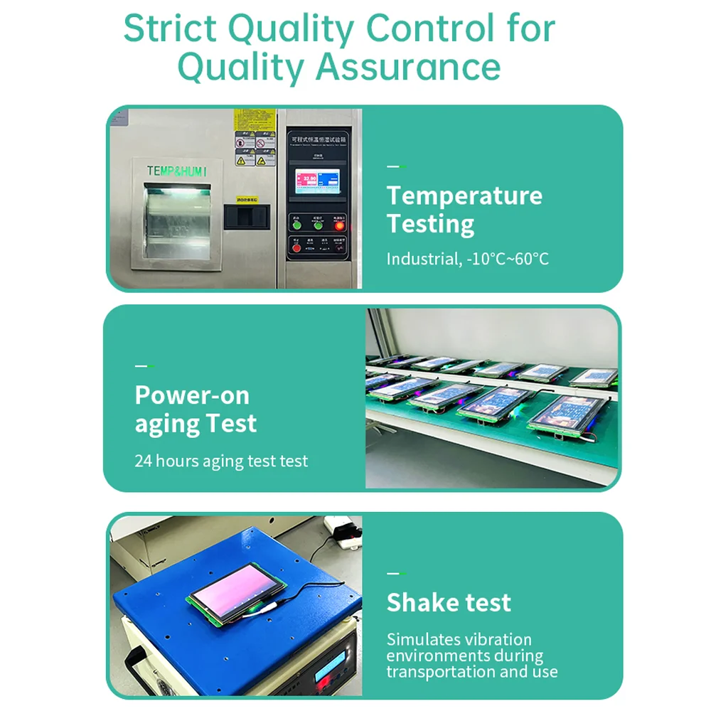 IXHUB 10.1 Polegada 1024*600 Android Display Inteligente Grau Comercial Grande Ângulo de Visão Capacitivo TN TFT LCD Módulo RS232