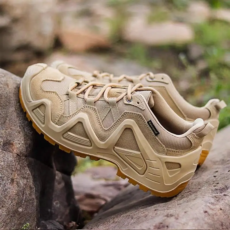 Men's high quality hiking shoes Men's non-slip hiking shoes fall and winter outdoor shoes Men's non-slip hiking shoes