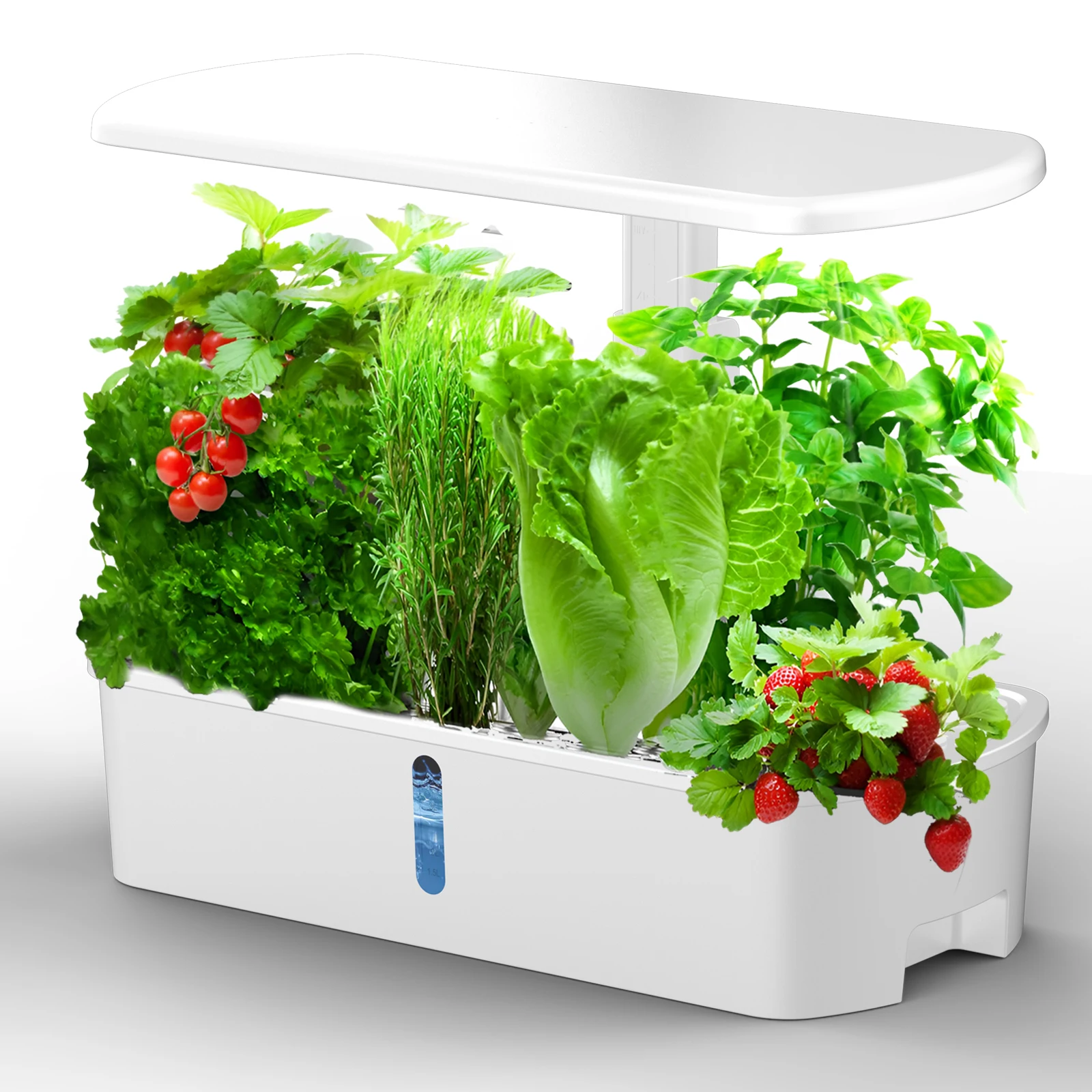 

Smart Garden System Indoor Hydroponics Growing Kit with LED Grow Light Electronic Smart Pots & Planters for Home Use