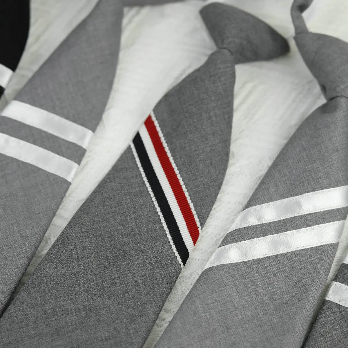 Faul grau jk Krawatten Frauen gestreifte Baumwolle Krawatte Mädchen japanischen Stil für jk Uniform niedlichen Krawatte Hemden Schulmädchen Accessoires – Detail 6