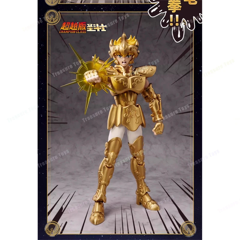 In Magazzino Blokees Saint Seiya Myth Cloth Ex Leo Aiolia Cavalieri Del Zodiaco Anime Action Figure Figure Giocattoli Personalizzati Regali