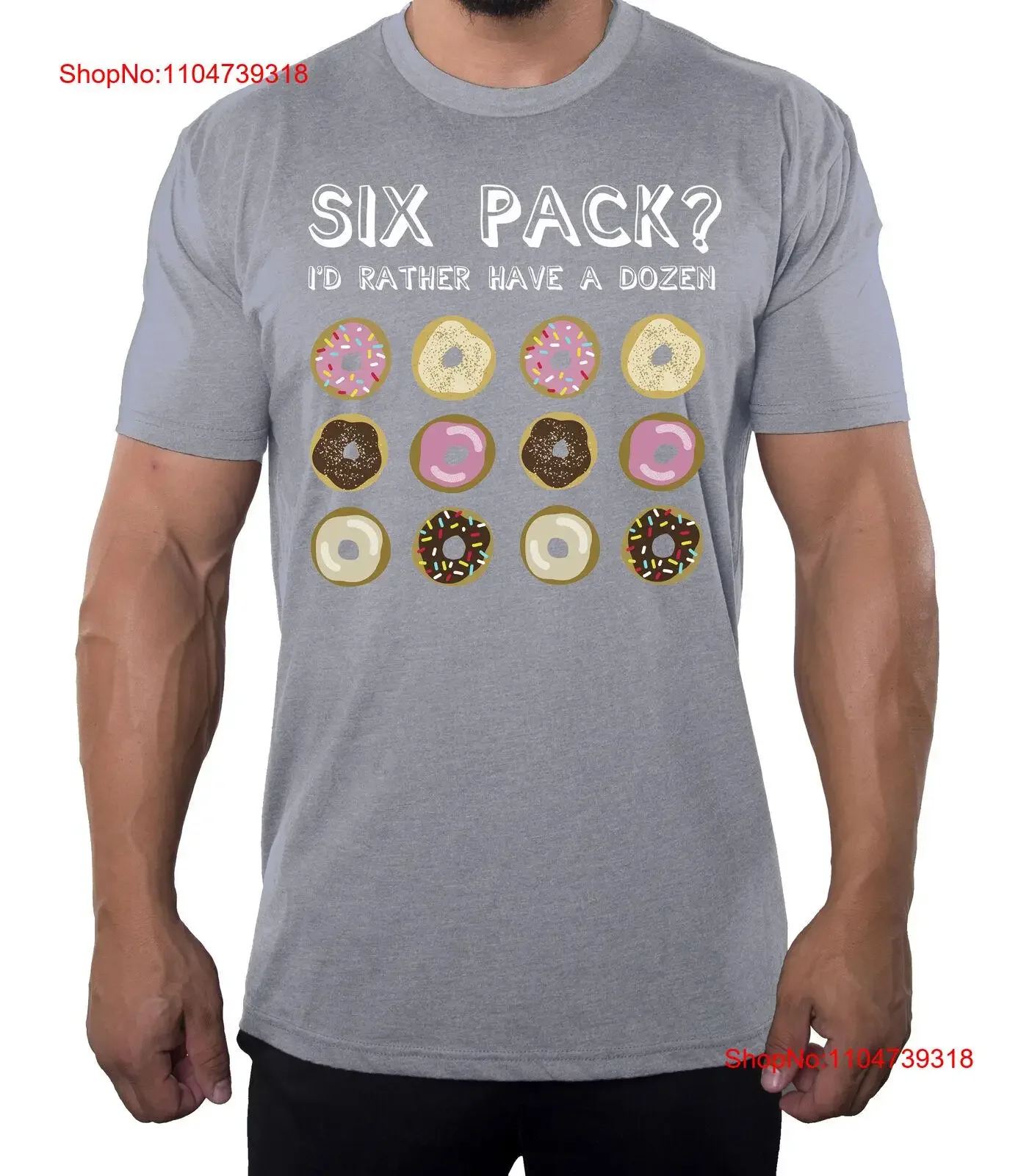 Six Pack Preferiría tener una docena de camisetas Camisetas divertidas para papá Cool para ropa de diseñador lavada vintage ropa de calle gráfica ligeramente