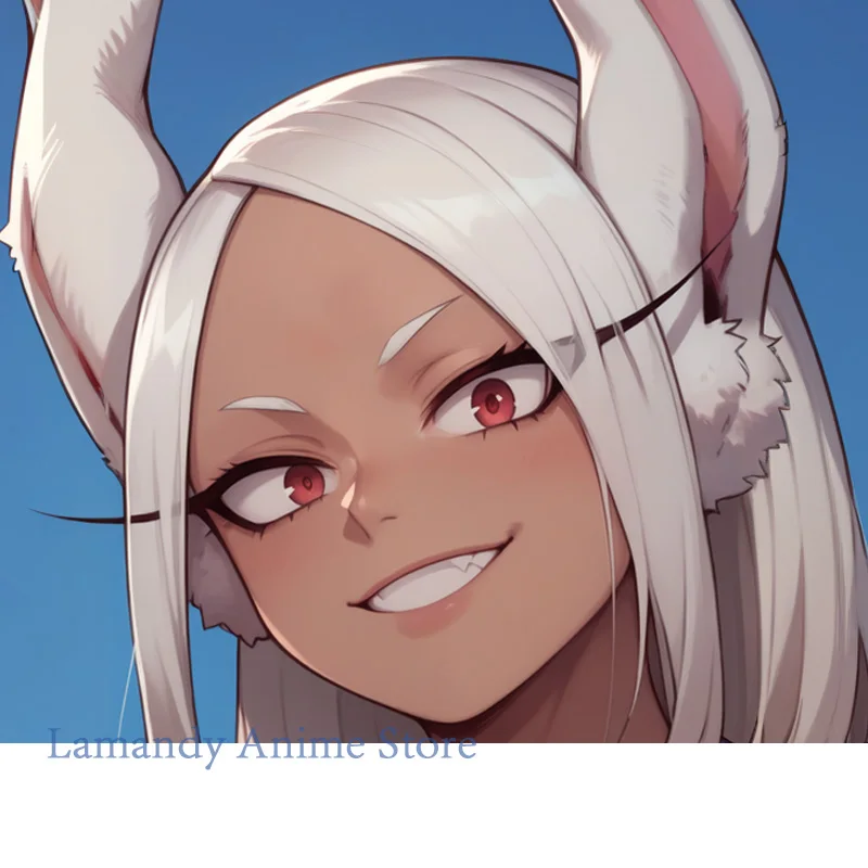 Dakimakura Anime Miruko Futa Double-Sided Print Pillowcase Life-Size Body Pillow Cover