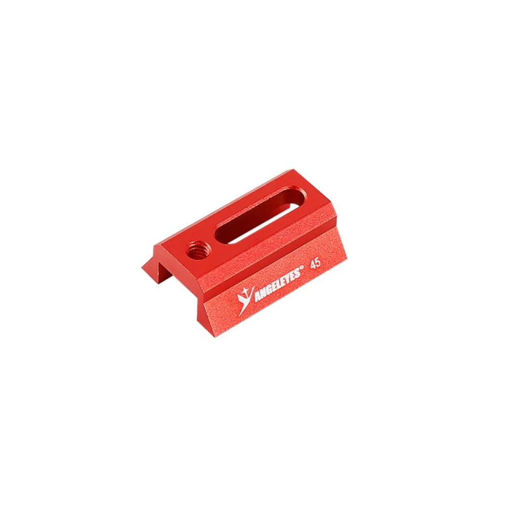 45mm Dovetail Slot Stargazer Hatchet Tail Plate Red Astronomical Telescope Accessories Stargazer Mount Ring 1/4 Screw