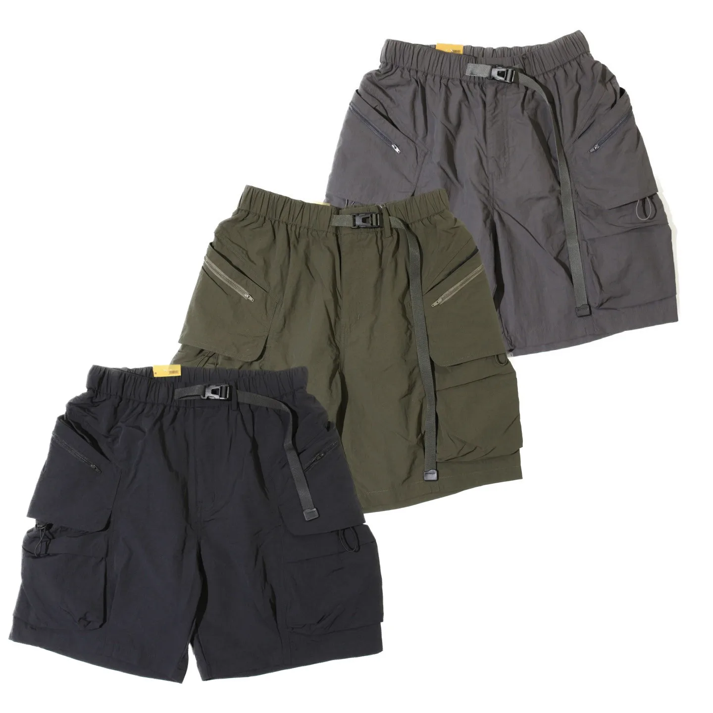 

Outdoor functional tooling shorts multi-pocket three-dimensional tailoring loose casual quick-drying five-point pants