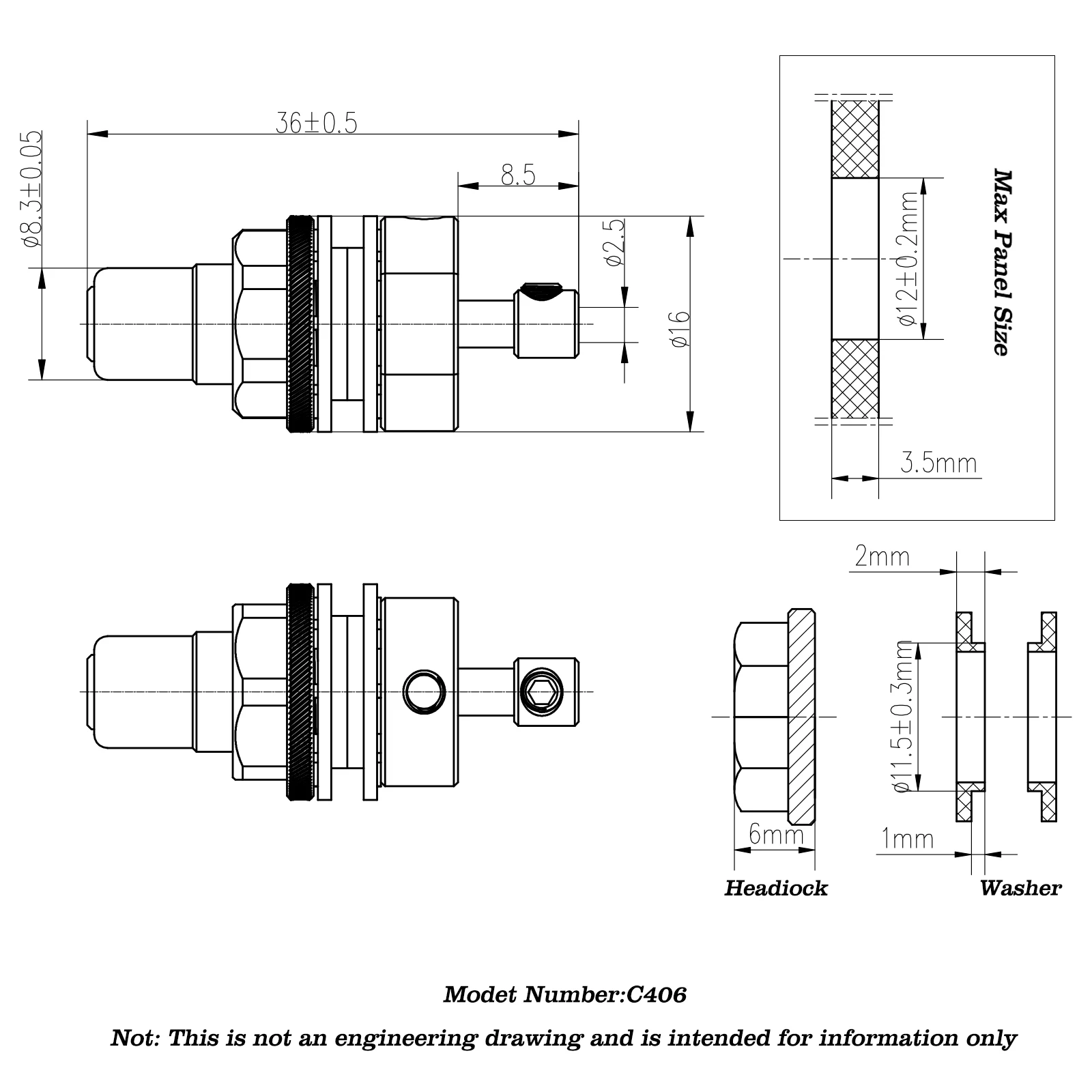Monosaudio C406 99.998% النحاس النقي RCA مآخذ محطة الهيكل النحاس النقي الروديوم/مقبس أنثى مطلي بالذهب