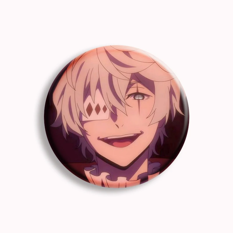 Spilla Anime Bungo Stray Dogs – Dazai E Chuuya, Distintivo In Lega Per Zaino E Giacca