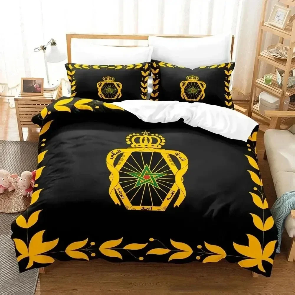 

3D Print Morocco Flag 3D NEW Duvet Cover Pillowcase Bedding Set Adult Boy Girl Bedroom Decoration Children Single Double Large