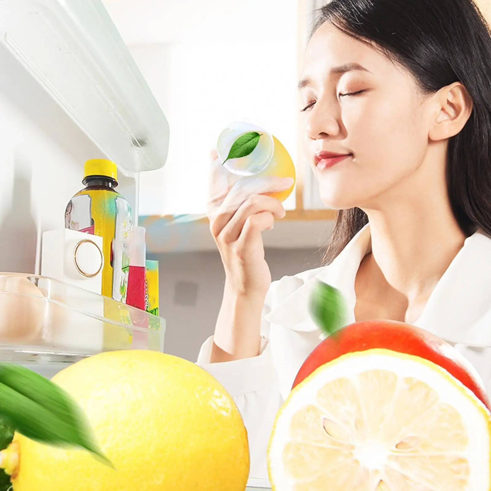 

Освежитель для холодильника, долговечный освежитель для холодильника, поглотитель запаха, 3-режимный очиститель воздуха, кухонные гаджеты для ящика в морозильной камере