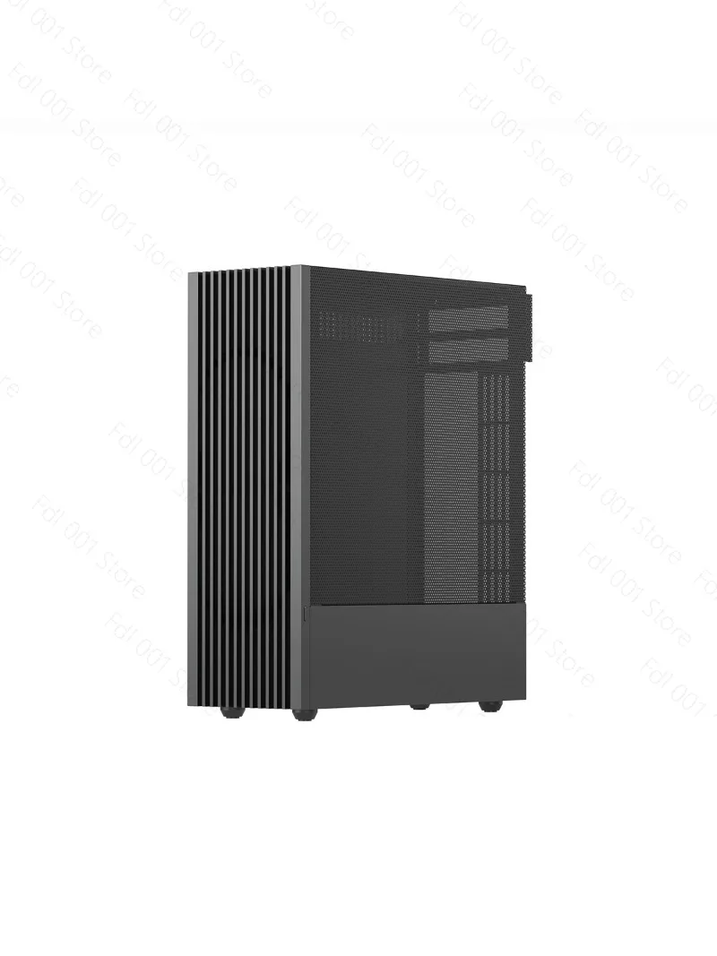 For RIDER R2S semi-high graphics card air-cooled flex in-line 4.9L small 1u aluminum alloy cnc knife card mini chassis