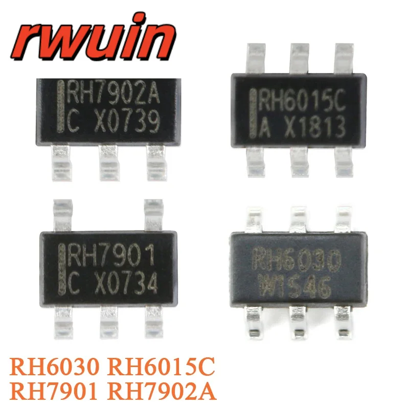 20PCS RH6015 RH6015C SOT23-6 Touch Sensing Control Switch IC Chip RH6030 RH7901RH7902A