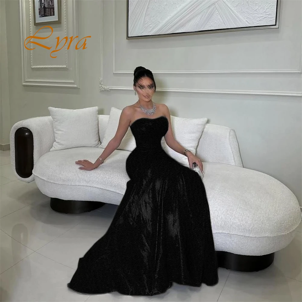 Vestido de noite de cetim sem alças temperamento personalizado elegante sem mangas falta vestidos de baile formais vestidos de baile para mulher