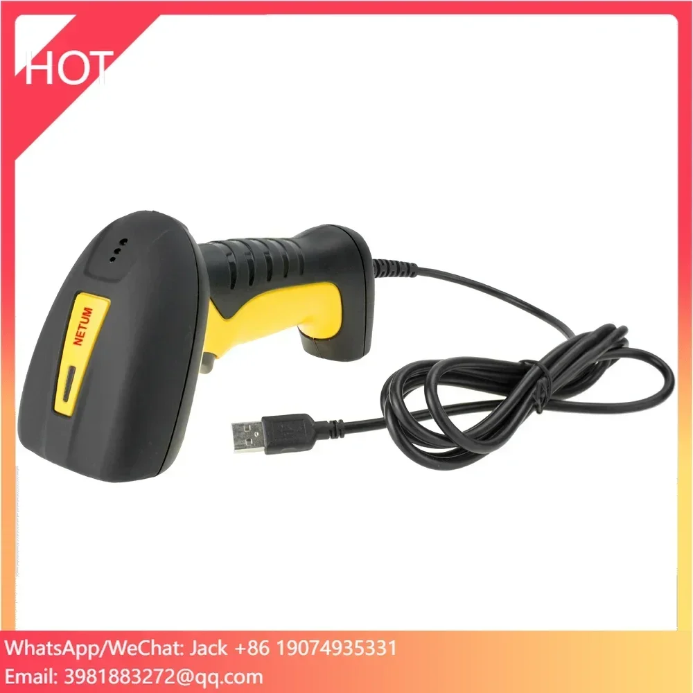 NETUM Pro Upgraded Wired Rugged Waterproof 1D/2D Industrial DPM Barcode Scanner RD-2023