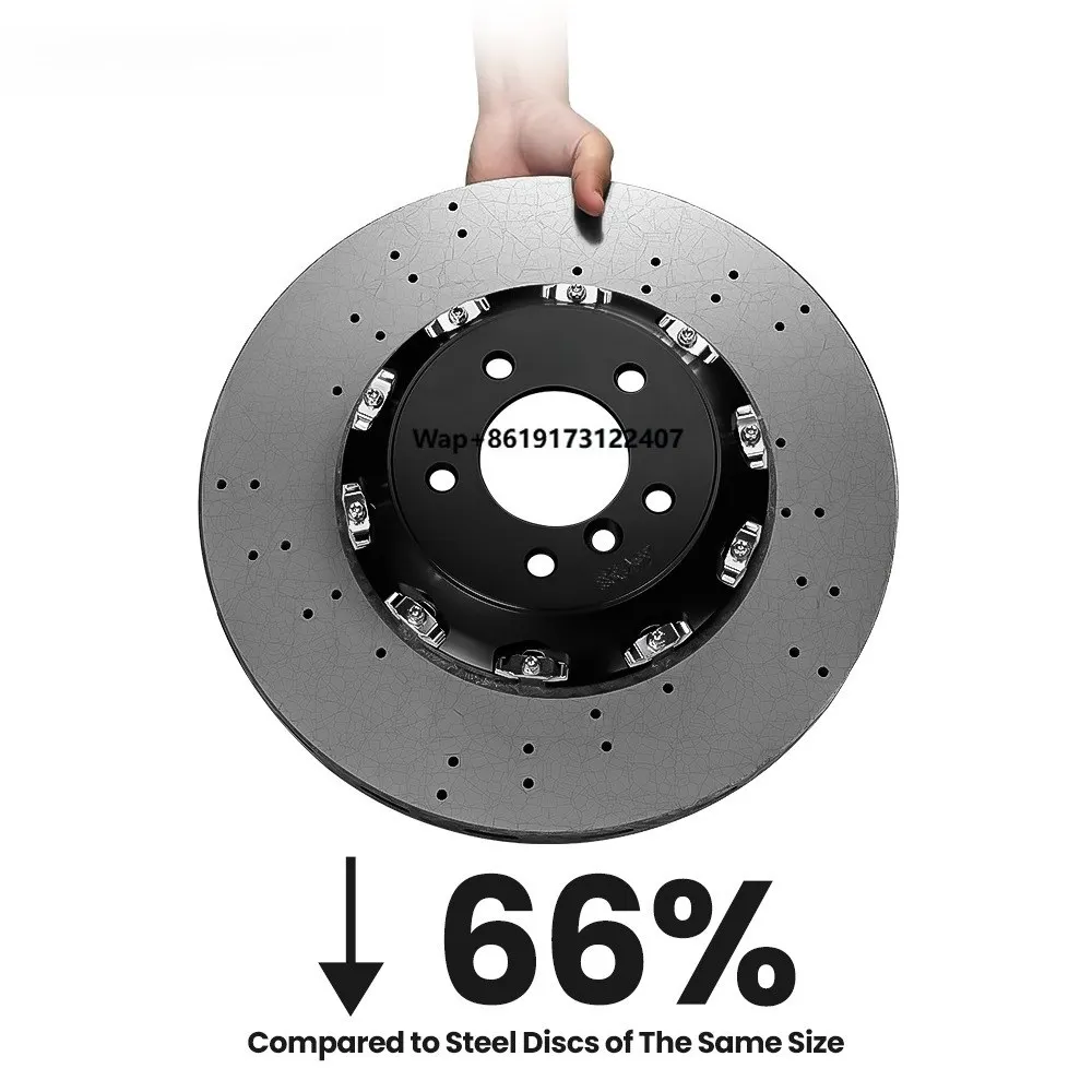Hot Sale Car Part Brake Kit Carbon Ceramic Brake Disc for X5 X6  RS4 B7