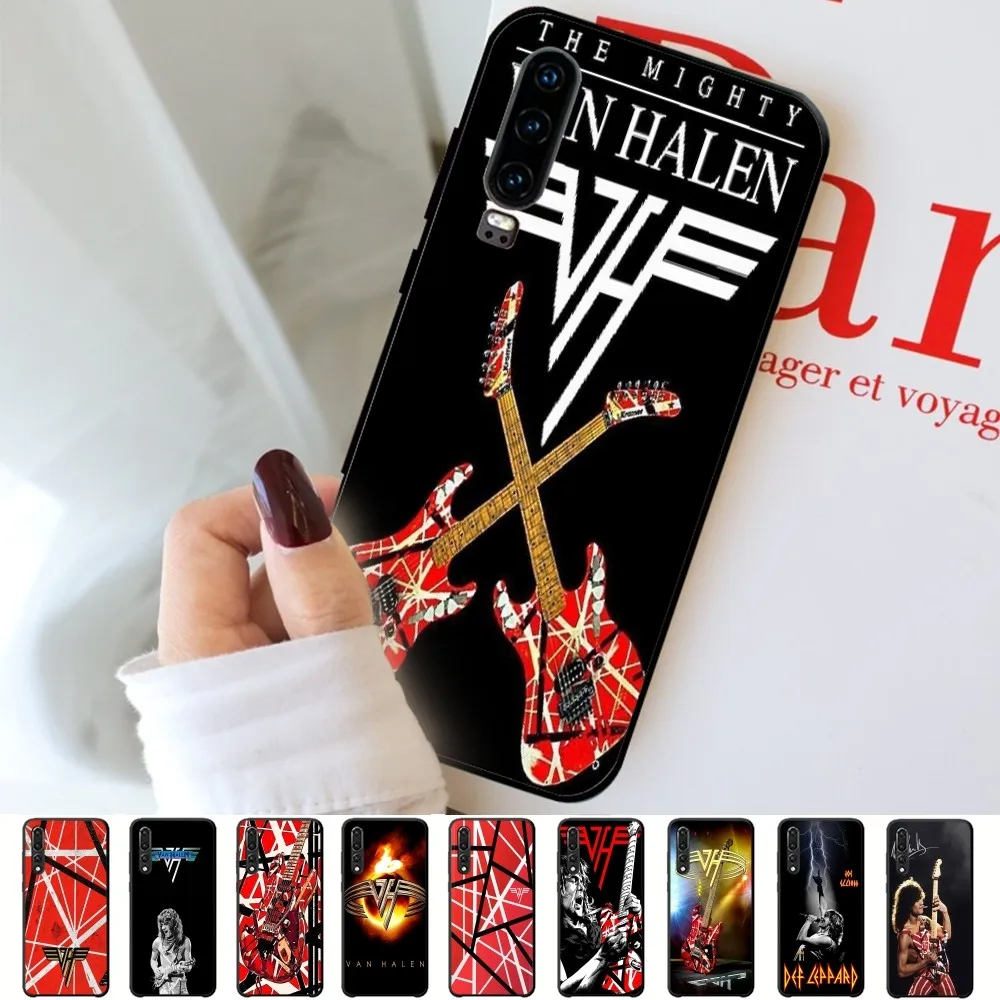 E-Eddie Van H-Halen Phone Case For Huawei P 8 9 10 20 30 40 50 Pro Lite Psmart Honor 10 lite 70 Mate 20lite