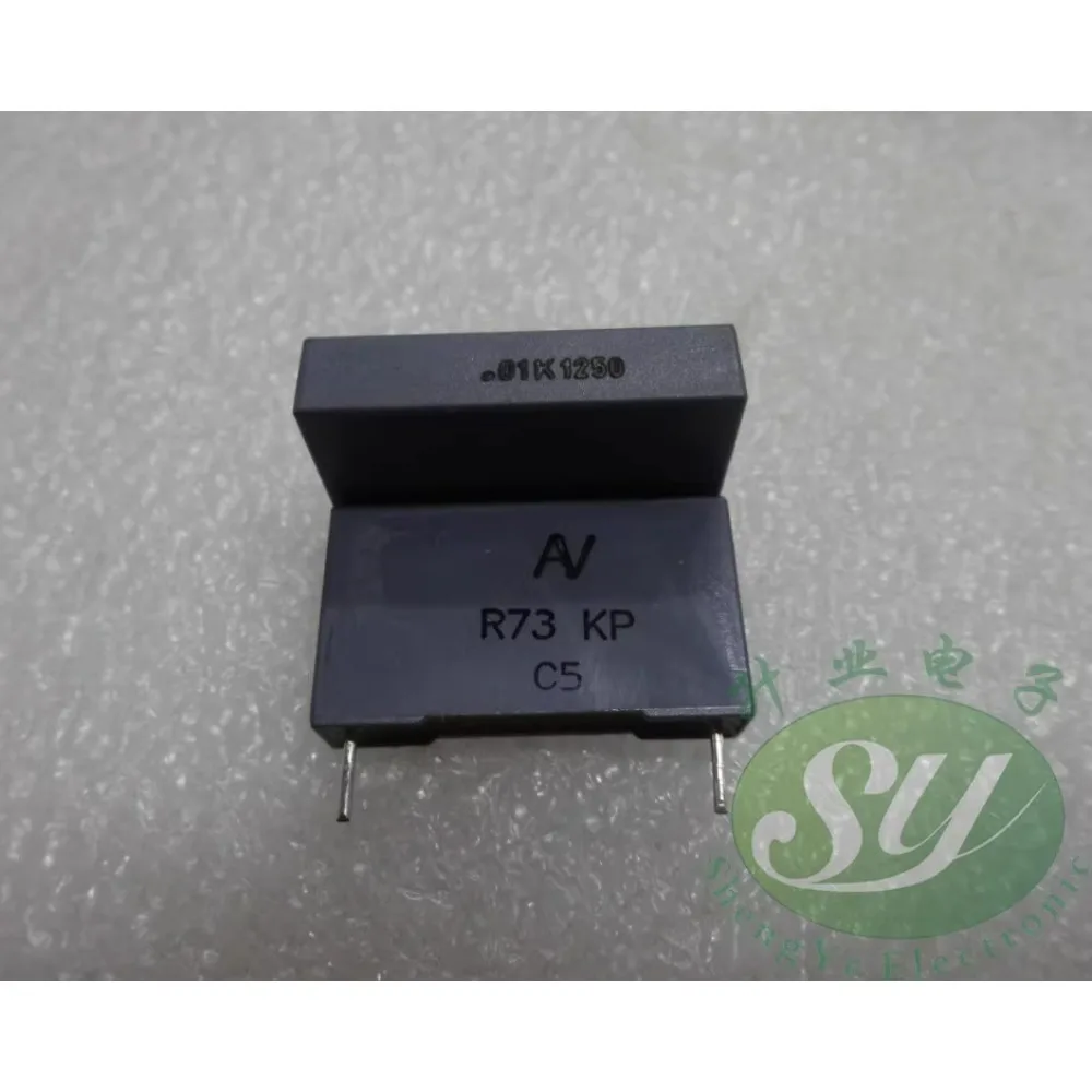 

10 шт. AV R73 0,01 мкФ/1250 В 10nf 103 MKP новый пленочный конденсатор 22 мм