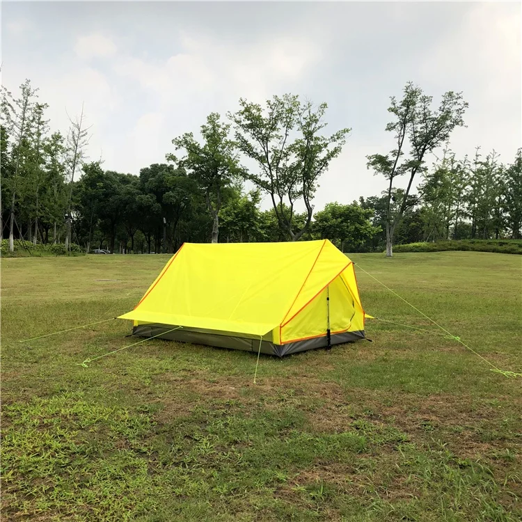 Hot Selling Super Light 1 Person Waterproof Outdoor Camping Tent,  Triangle tent,A Character Type Hiking Tent