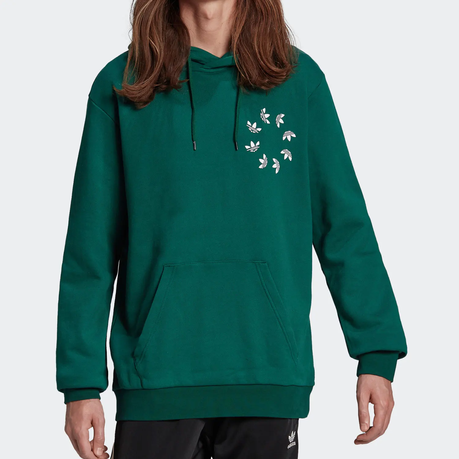 

Adidas Genuine Three Stripes Latest Season Men's Loose Hoodie HC4491