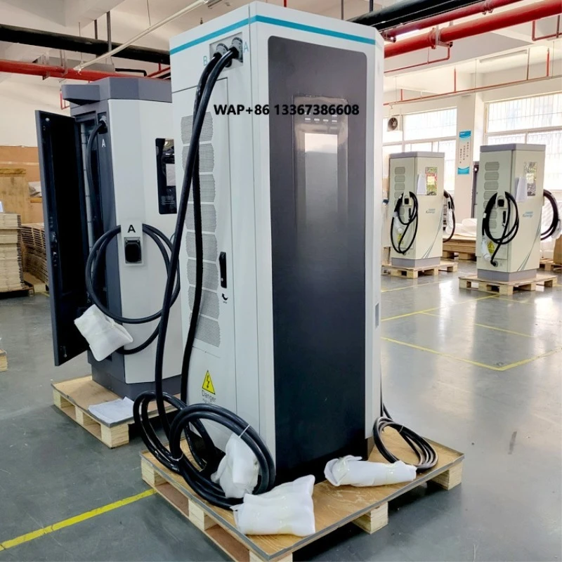 CHAdeMO Type2 Commercial Electric Vehicle Charging Station