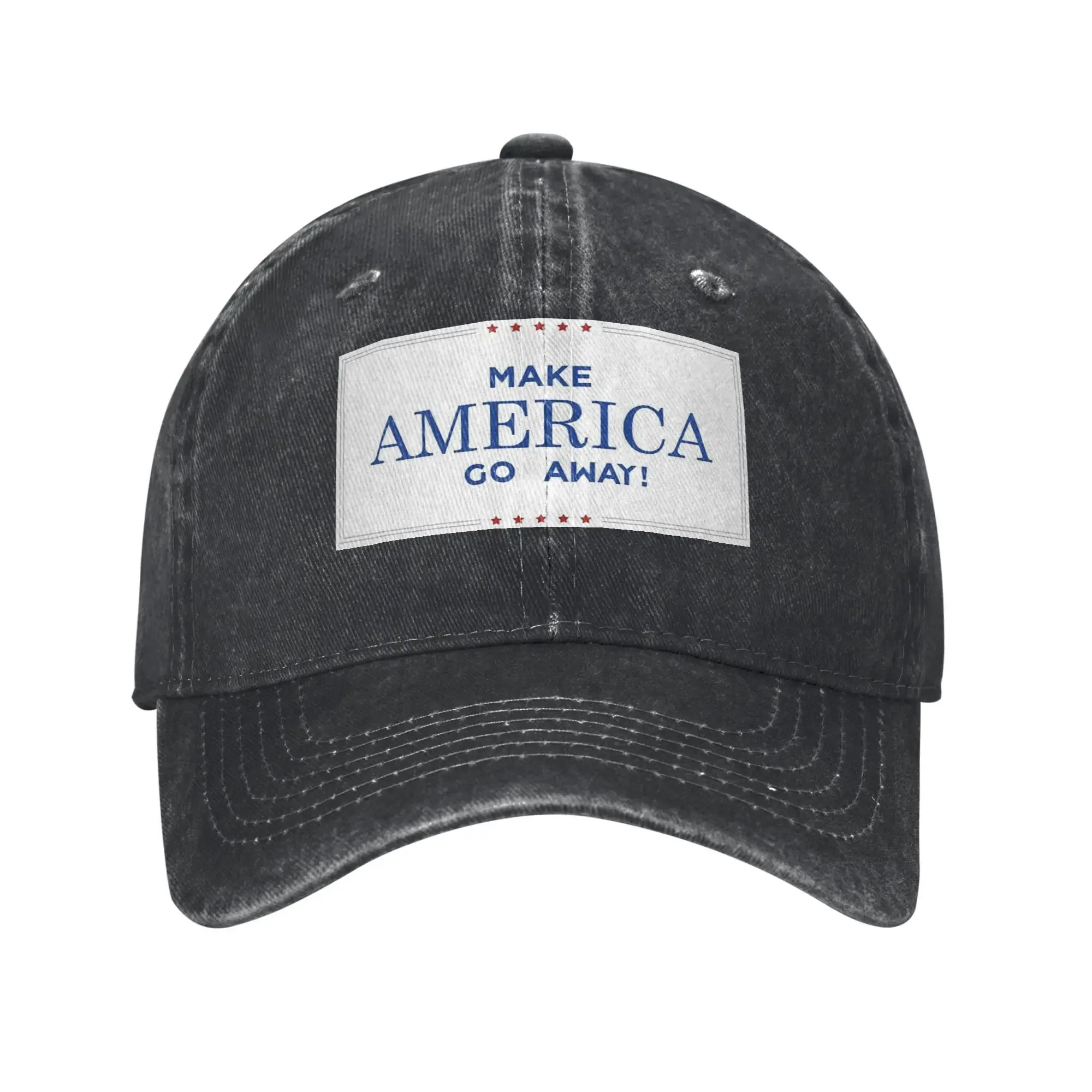 Make America Go Away Casual Baseball Cap Summer  Trucker Hat Sunscreen Hunting Camping Snapback Cap Female Male Baseball Caps