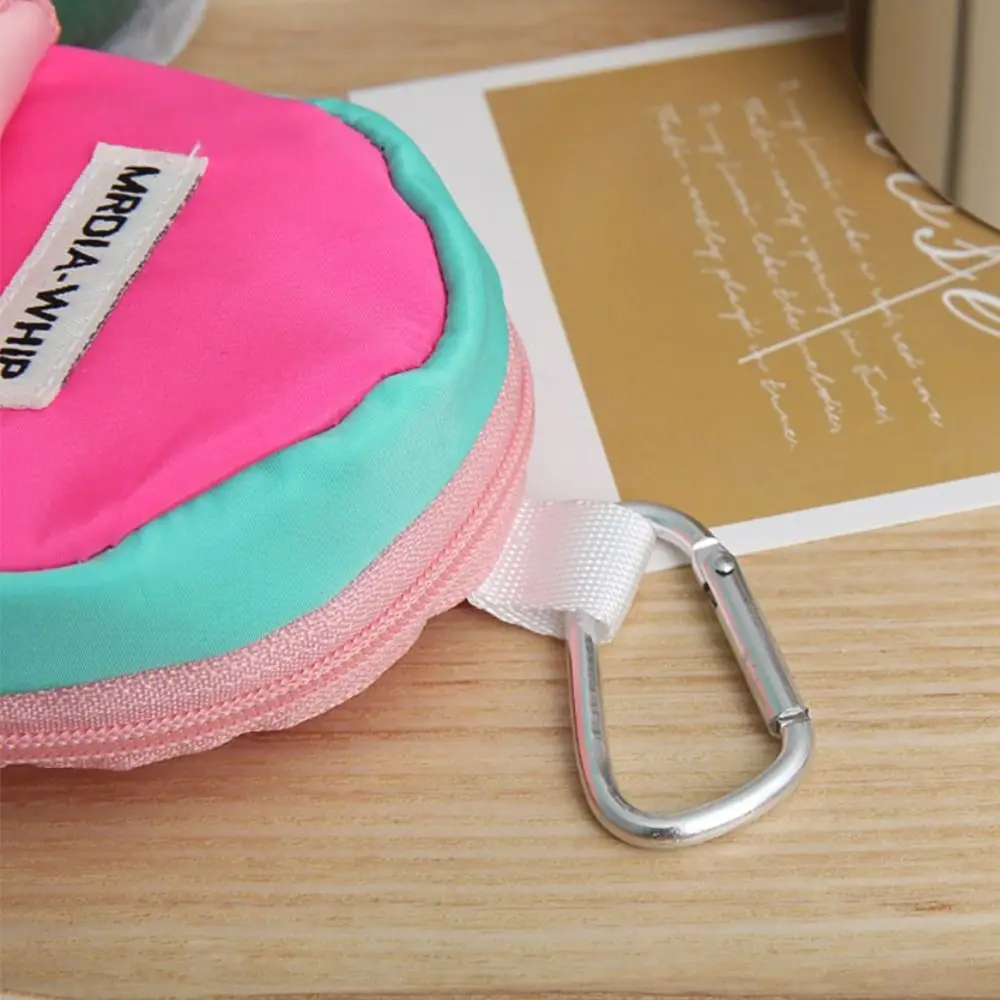 Cute Mini Coin Purse Pendant Macaron Color Storage Bag Key Chain Portable Wallet Pouch Sports