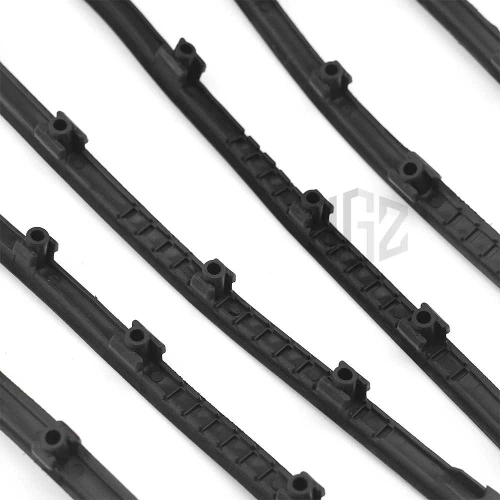Motorcycle Accessory Footboard Rubber Strips Multicolour Pedal Decoration Strip For VESPA GTS 150 250 300 GTV 300 2013-2024