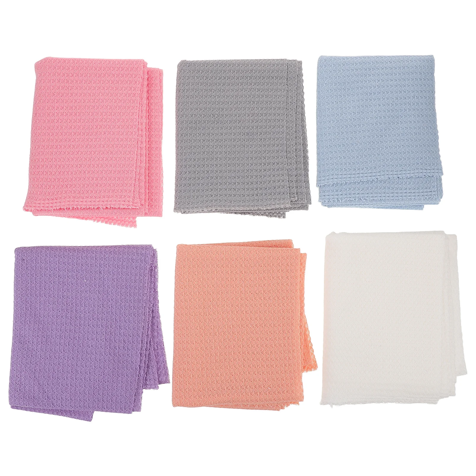 

6pcs Baby Wrap Newborn Photography Prop Solid Color Lightweight Swaddle Blanket For Infant Toddler Breathable Stretchy Fabric