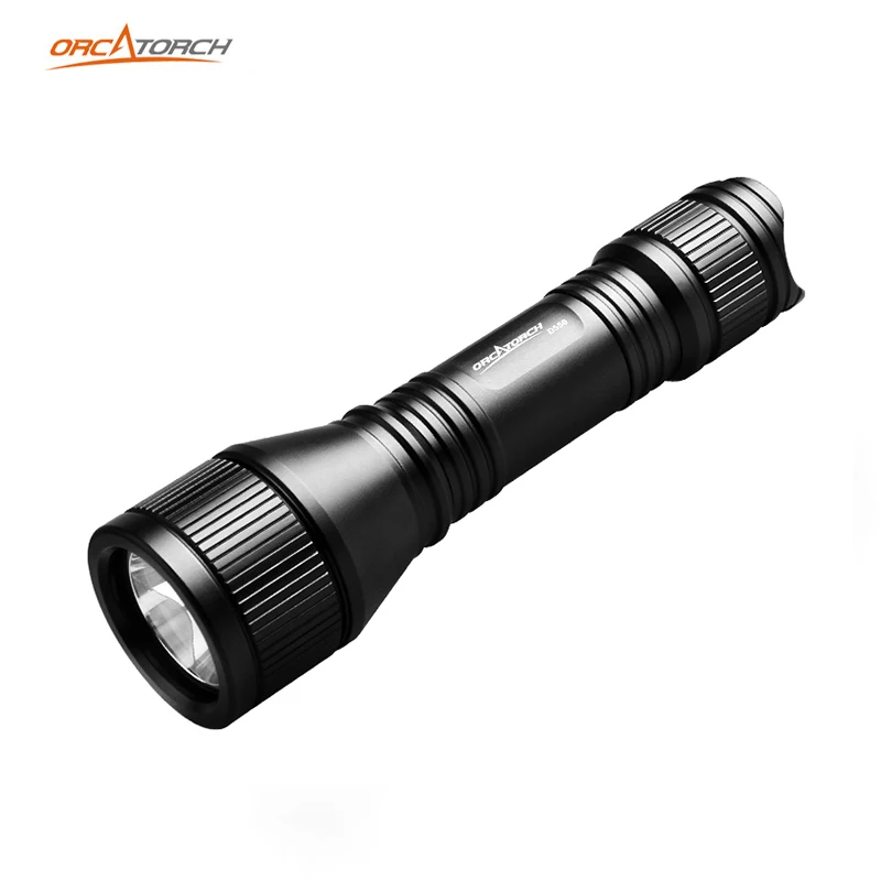 ORCATORCH D550 Scuba Diving 970-Lumen Flashlight CREE LED Torch Underwater 150-Meter Waterproof Search Night Dive Freediving