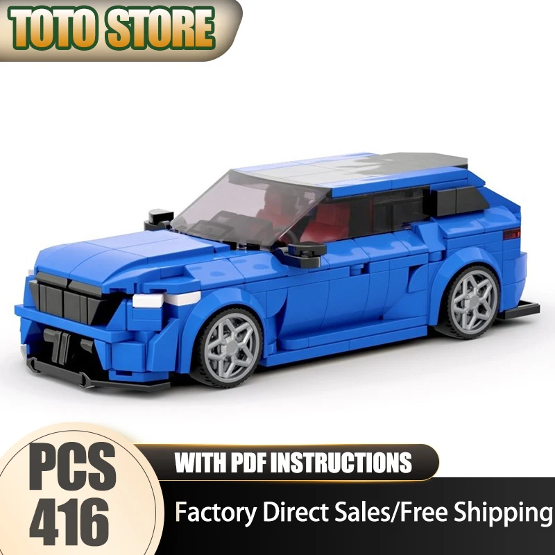 

Moc Building Block Modular M5 Touring Speed Champions Model Technology Brick Assembly Sports Car Toy Construction Holiday Gifts
