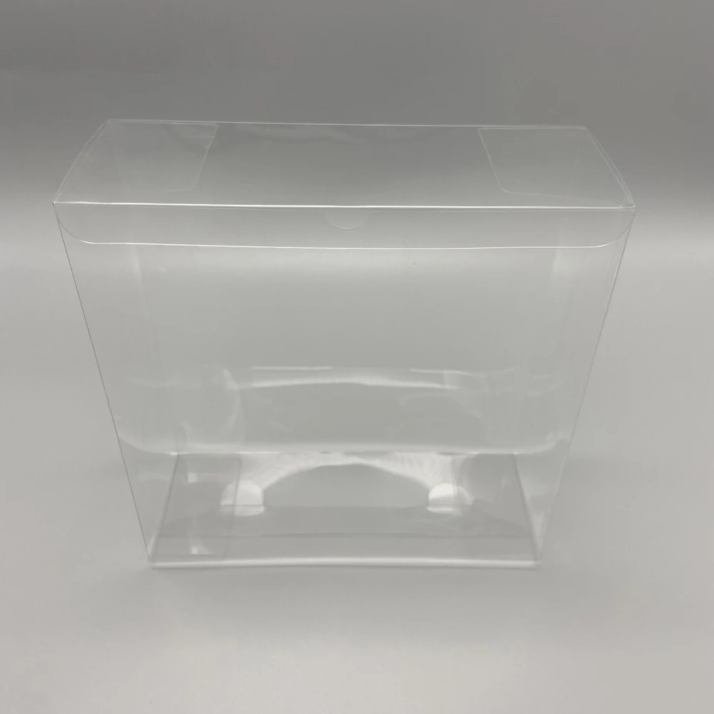 Caixa transparente de plástico pet, vitrine transparente para controle de jogo ps5 dualsense, caixa de coleção de armazenamento