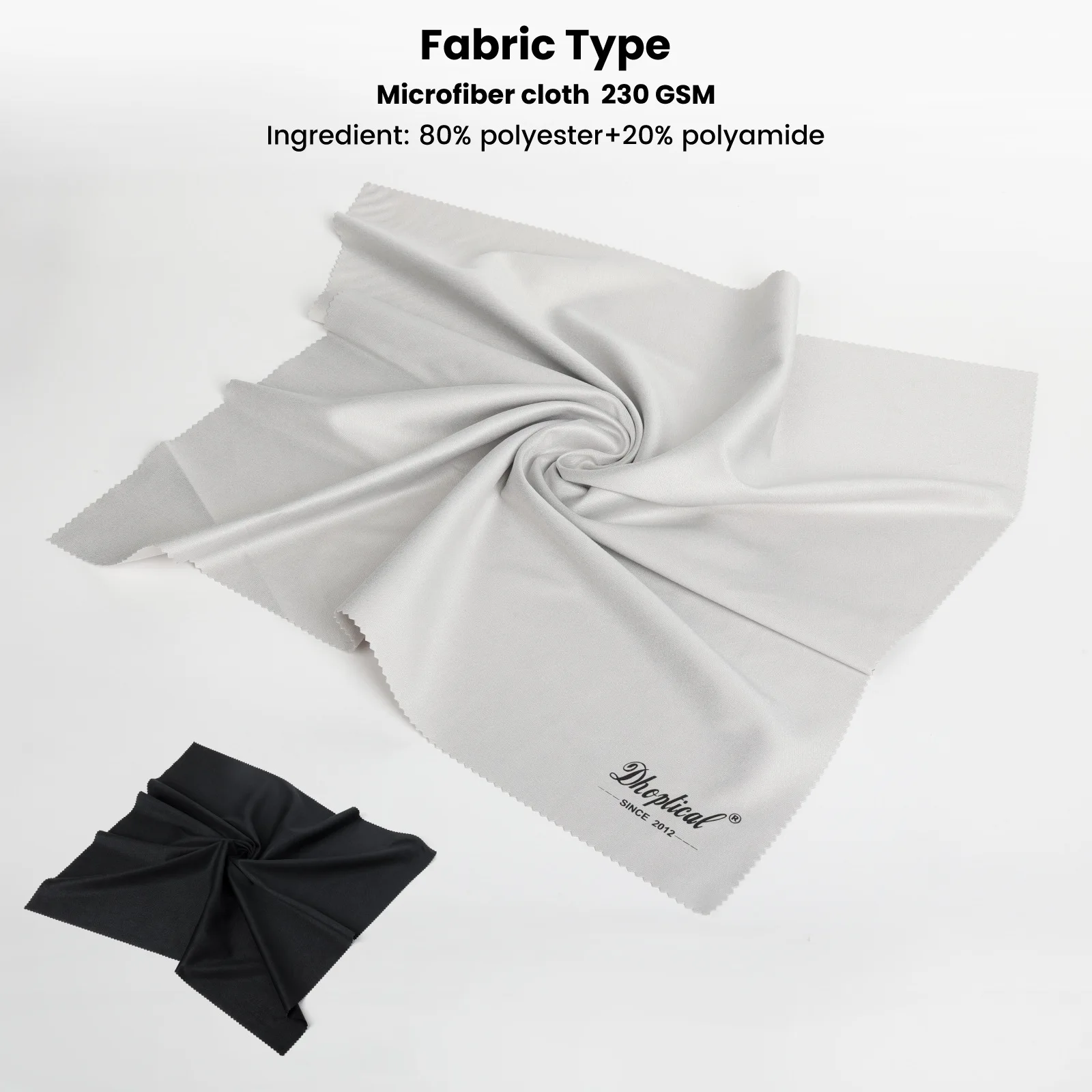 Chiffon InnoVue Opto utilisé sur des lunettes