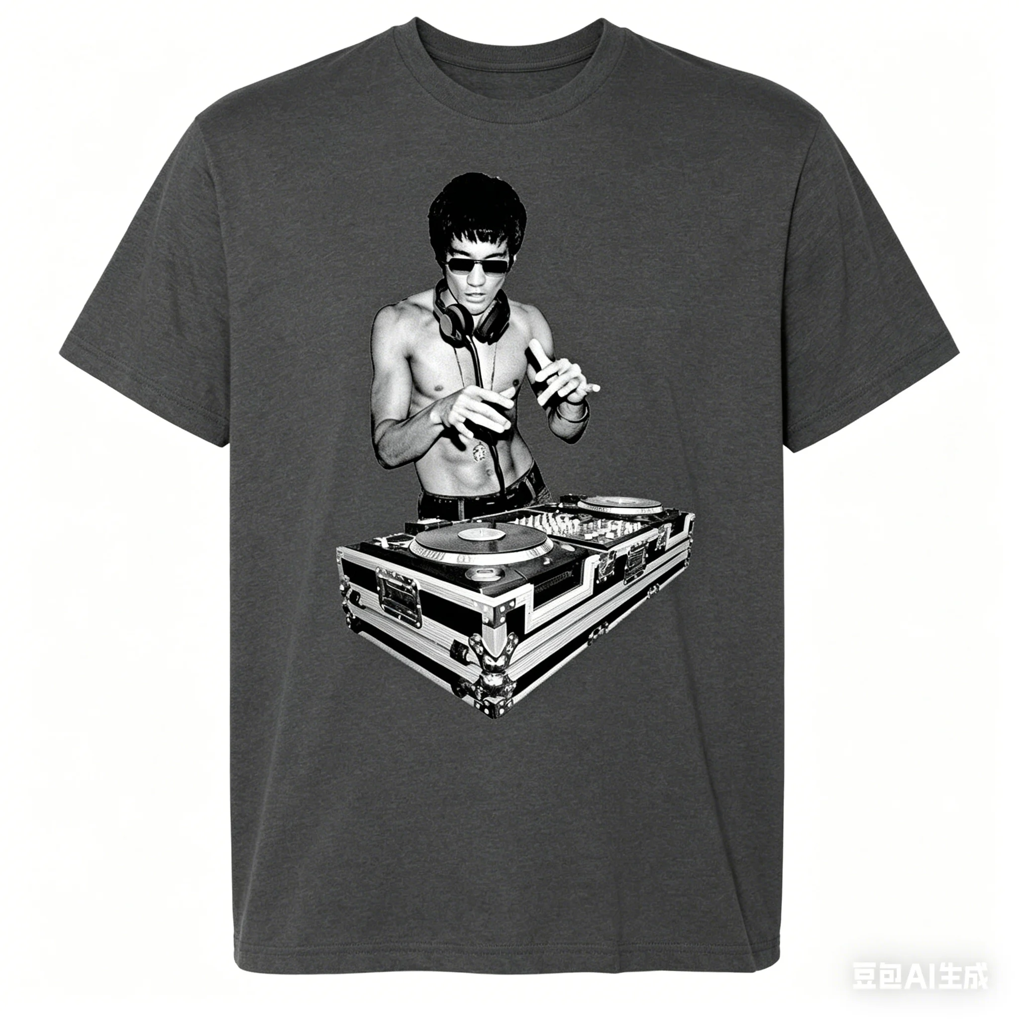 DJ Lee Inspired by Bruce T-shirt Funny Tony Stark Kung Fu Movie Fan Gift T-shirt